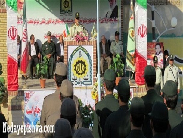صبحگاه مشترک نیروهای مسلح شهرستان پیشوا