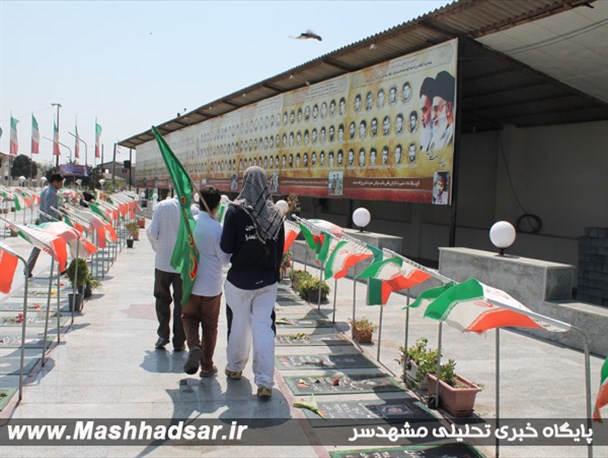 خادم ستاد بازسازی عتبات عالیات به بابلسر رسید