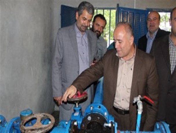 افتتاح چاه آب آهنگرکلا و تآمین آب 300 خانواده