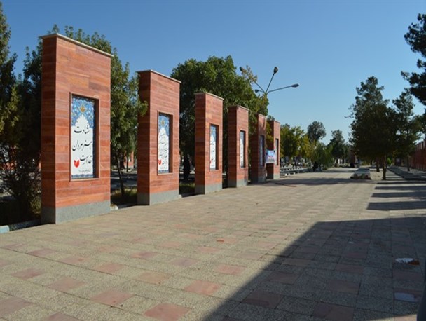 طرح ساماندهی مزار شهدای میاندوآب به پایان رسید