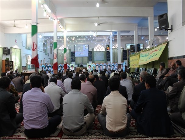 مراسم بزرگداشت شهیدان رجایی و باهنر در گناباد برگزار شد