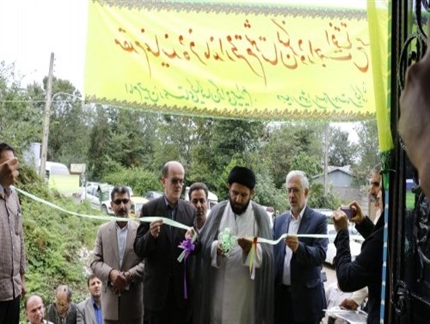 مسجد امام حسین روستای کیاگهان افتتاح شد + تصویر
