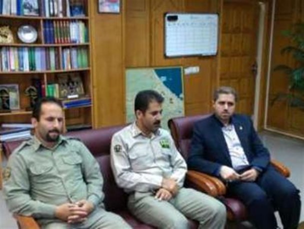 تجلیل فرماندار رضوانشهر از محیط بانان شهرستان