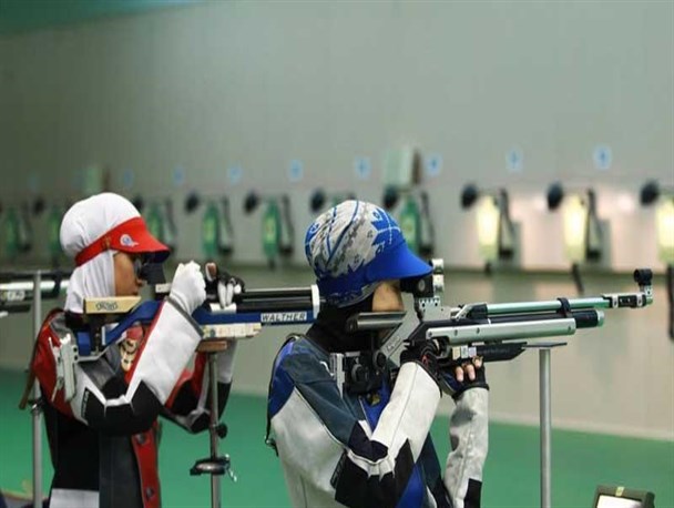 درخشش بانوان تیراندازدر رقابت‌های دسته یک کشور