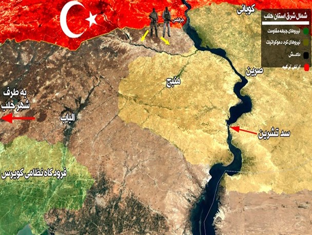 کُردها و پناهندگان، علل مداخله نظامی ترکیه در سوریه/ آمریکا به کُردها پشت کرد