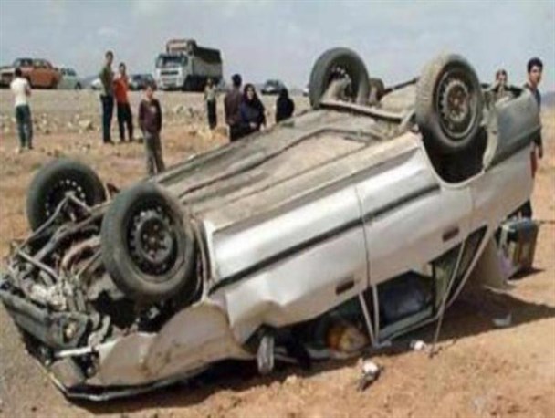 واژگونی خودرو در خدابنده یک کشته و دو مصدوم بر جای گذاشت