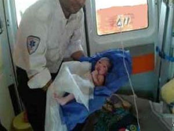 مادر باردار اصفهانی یک قل از سه قلوهایش را در منزل به دنیا آورد