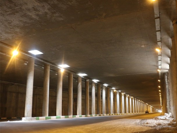 تملک مانع بهره برداری کامل از پروژه تونل غدیر قم + تصاویر