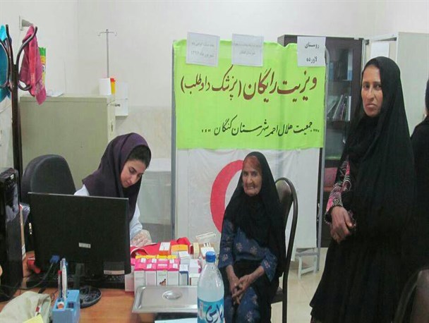 برگزاری کاروان سلامت و نیکوکاری در روستای لاورده+ تصاویر