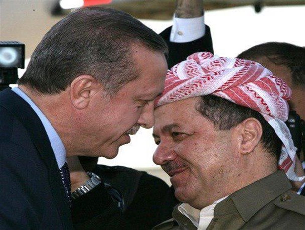 چالشی به نام استقلال اقلیم کردستان در دوستی اردوغان و بارزانی