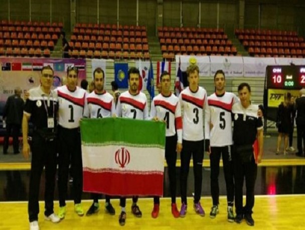 نائب قهرمانی تیم گلبال ایران در آسیا و کسب سهمیه جهانی+تصاویر