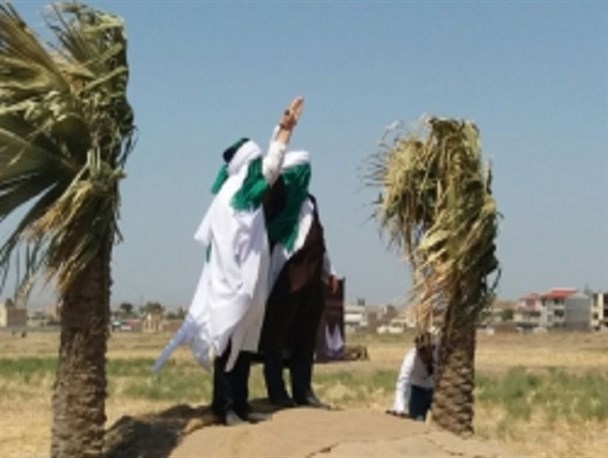 بازسازی واقعه غدیر خم در اصلاندوز+تصاویر