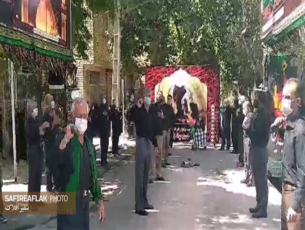 برگزاری آیین سوگواری تاسوعای حسینی در لرستان