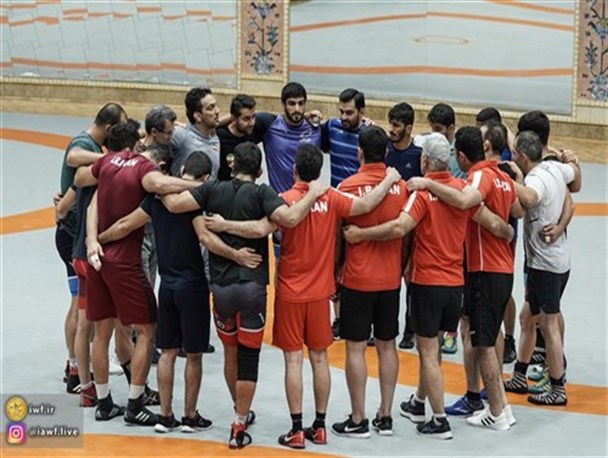 آخرین مرحله از اردوی تیم ملی کشتی آزاد برگزار می شود