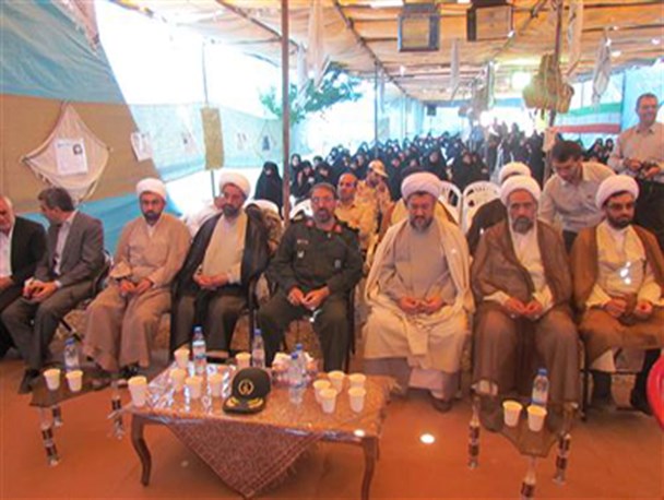 اولین یادواره 9 طلبه شهیده در شهرستان فارسان/ تصویر