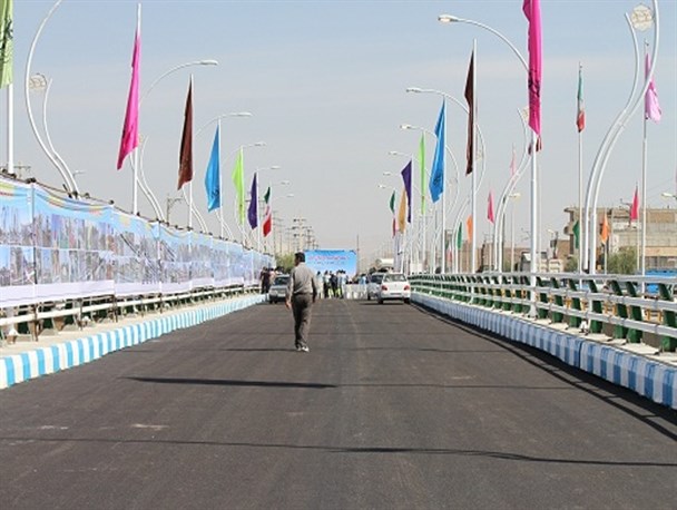 پل دوم لیلان چای در میاندوآب افتتاح شد + تصاویر