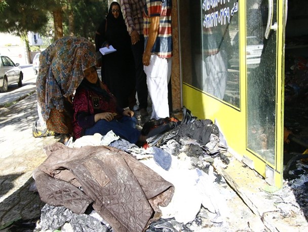 زندگی که به یکباره در آتش سوخت+تصاویر