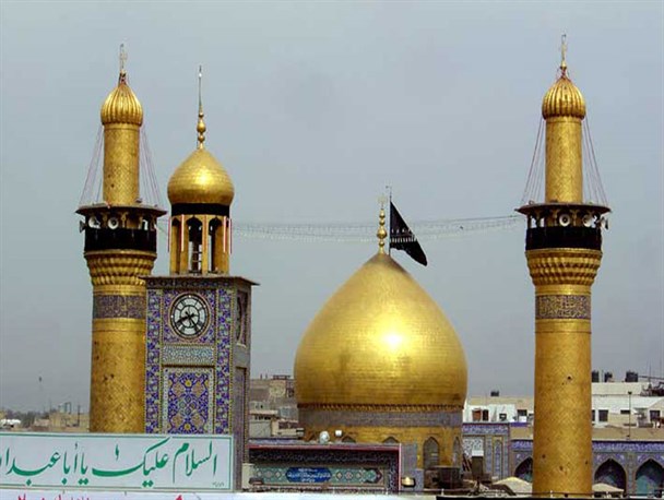 بزرگترین نمای حرم امام حسین(ع) در میدان قیام بروجرد