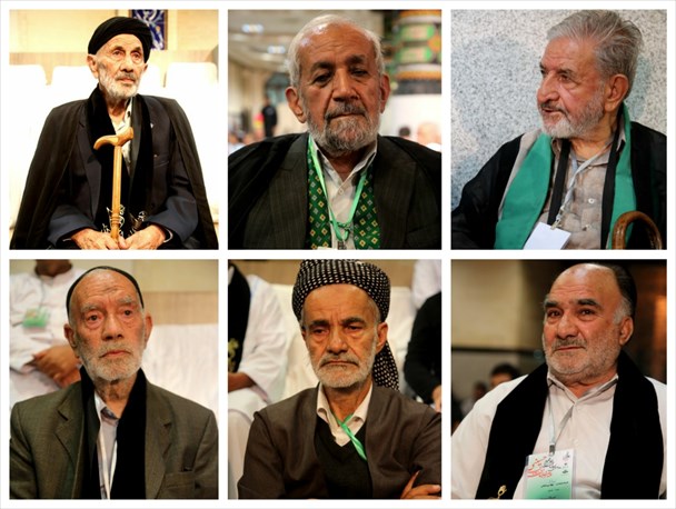 چهره های ماندگار چهاردهمین اجلاس بین المللی پیرغلامان حسینی