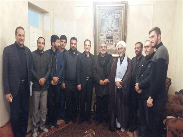 دیدار رئیس دانشگاه علوم پزشکی اردبیل با خانواده شهیدان نوعی اقدم