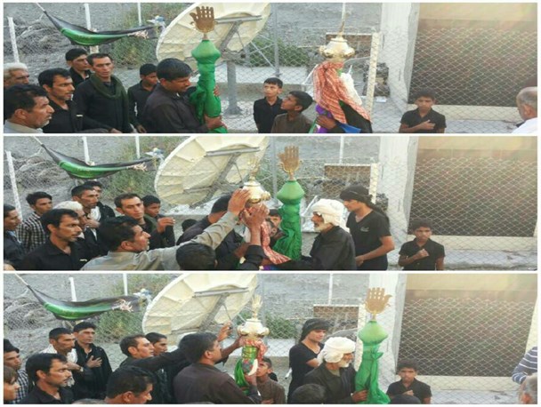 از کپر نشینانی که حسینه خشتی برای عزاداری می ساختند تا سنت علم گردانی روستا به روستا