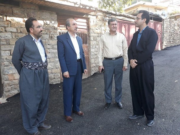 معابر چهار روستای روانسر آسفالت و بهسازی شد