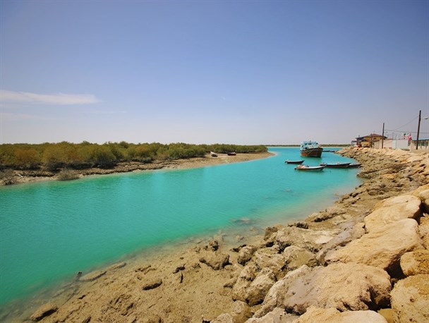 طبل، روستایی منحصر به فرد و حیرت آور در دل خلیج فارس+تصویر