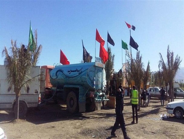 انجام تمهیدات لازم برای آبرسانی به موکب‌ها و اردوگاه‌های اقامت زوار