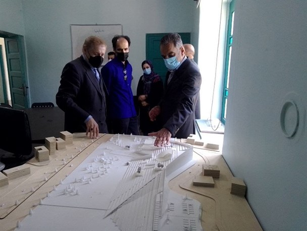 بازدید مدیر عامل خانه هنرمندان ایران از خانه هنرمندان البرز