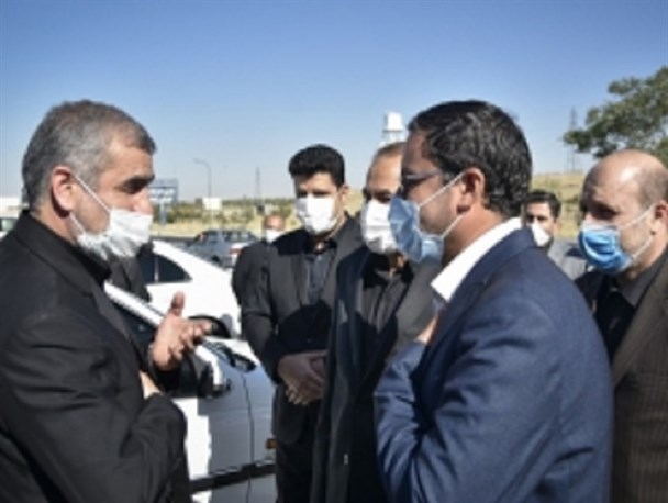 نائب رئیس مجلس و تیمی از دولت وارد ایلام شدند