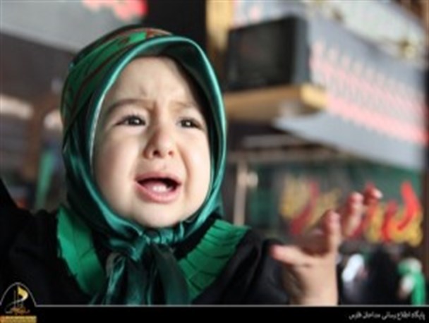 همنوایی سه‌ سالگان با دردانه‌ ی اباعبدالله(ع)