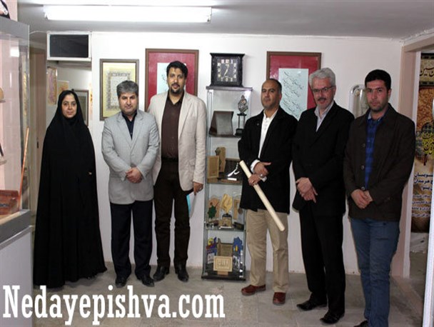 حضور اساتید خوشنویسی کشور در پیشوا