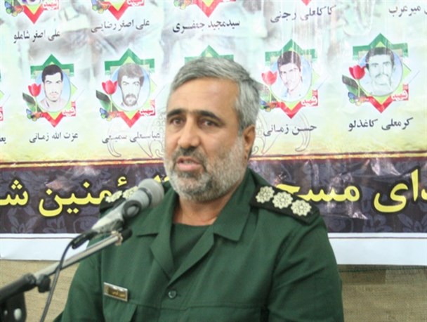 همه ی نیروهای ارزشی و بسیجی در مقابل نفوذ دشمنان خواهند ایستاد
