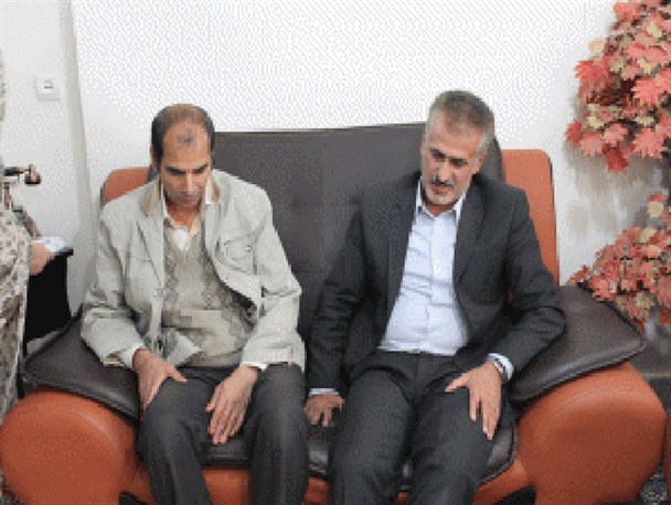 گزارش تصویری دیدار معاون تعاون و امور اجتماعی مدیر کل بنیاد شهید از خانواده جانبازان ورامینی
