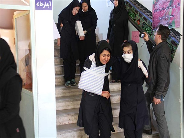 هفدهمین مانور سراسری زلزله و ایمنی در همدان
