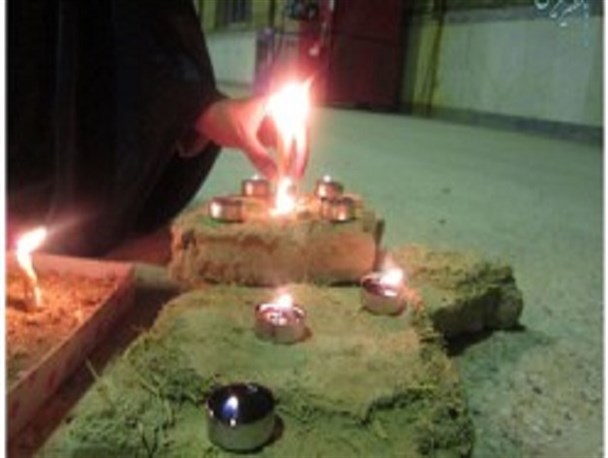 برگزاری سوگواره حضرت رقیه (س) در رضوانشهر