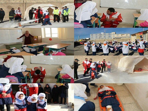 عضویت 400 دانش آموز ایجرودی در هلال احمر