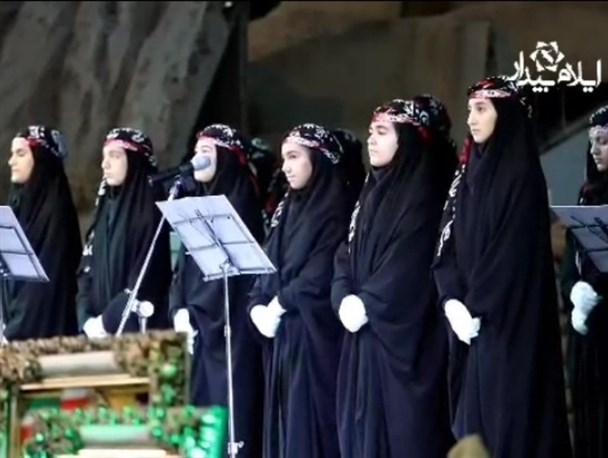 اجلاسیه باشکوه شهدای زن استان ایلام + فیلم