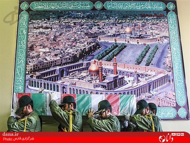 گزارش تصویری/مراسم تشییع پیکر سردار شهید حمید تقوی