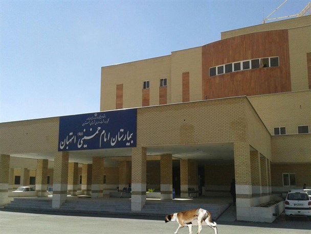 آقای وزیر بهداشت، بیمارستان استهبان به جولانگاه سگ ها تبدیل شده است