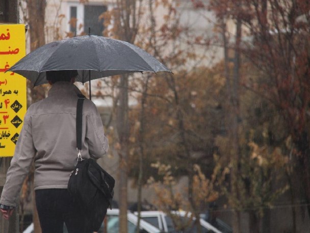 مهدیشهر در باران / تصاویر