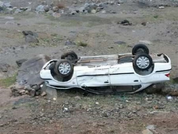 یک کشته و یک نفر مصدوم بر اثر سانحه رانندگی در جاده دلگان-رودبار جنوب