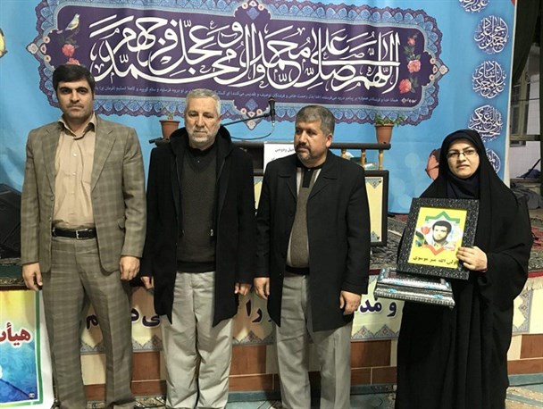 از خانواده شهید «ولی الله میر موسوی» تجلیل شد + تصاویر