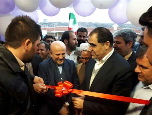 افتتاح بیمارستان ۳۲ تخت خوابی باشت توسط وزیر بهداشت+ تصاویر
