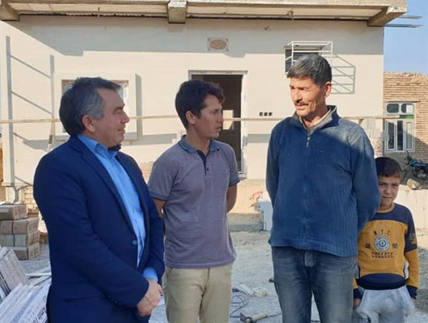 اتمام ساخت ۲۵ واحد مسکونی سیل زدگان روستایی مراوه تپه تا ماه آینده + تصاویر