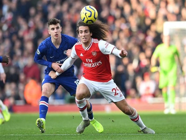 آرسنال مقابل چلسی باخت
