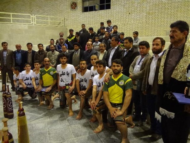از باستانی کاران شهرستان بهمئی تجلیل شد+تصاویر