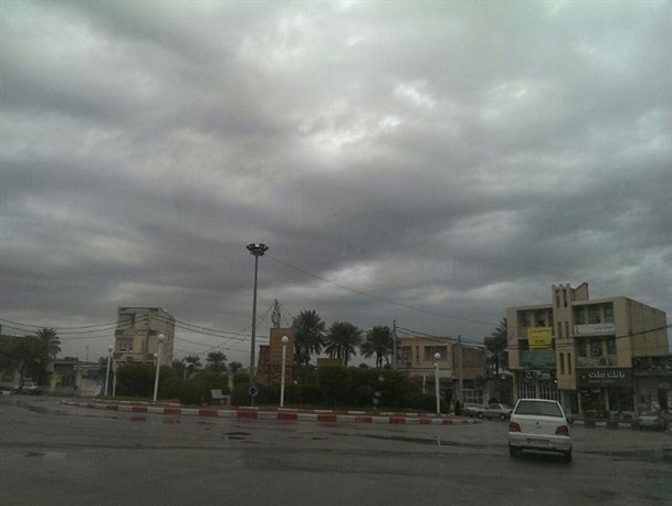 بارش باران زمستانه طراوت خاصی به منوجان بخشید