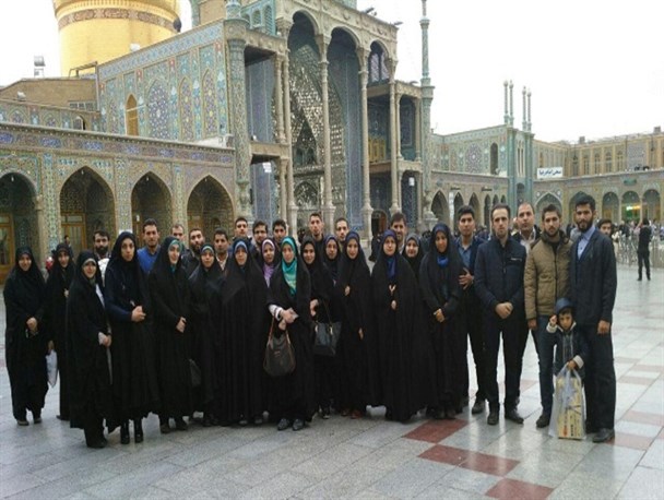 گزارش تصویری از کاروان ازدواج دانشجویی دانشگاه فرهنگیان گیلان در مشهد مقدس