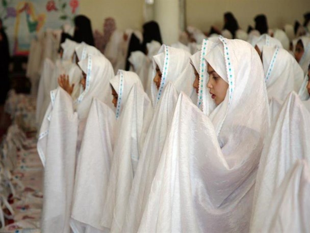 جشن تکلیف 282 دانش آموز دختر در صفاشهر